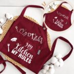 Забавна престилка за готвене My Kitchen My Rules